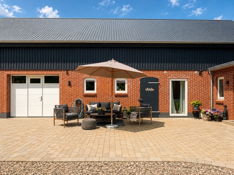 Sfeervol landhuis met hoogwaardige paardenfaciliteiten in Sønderjylland op een droomlocatie