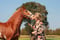 Horse ad