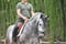 Horse ad