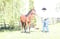 Horse ad