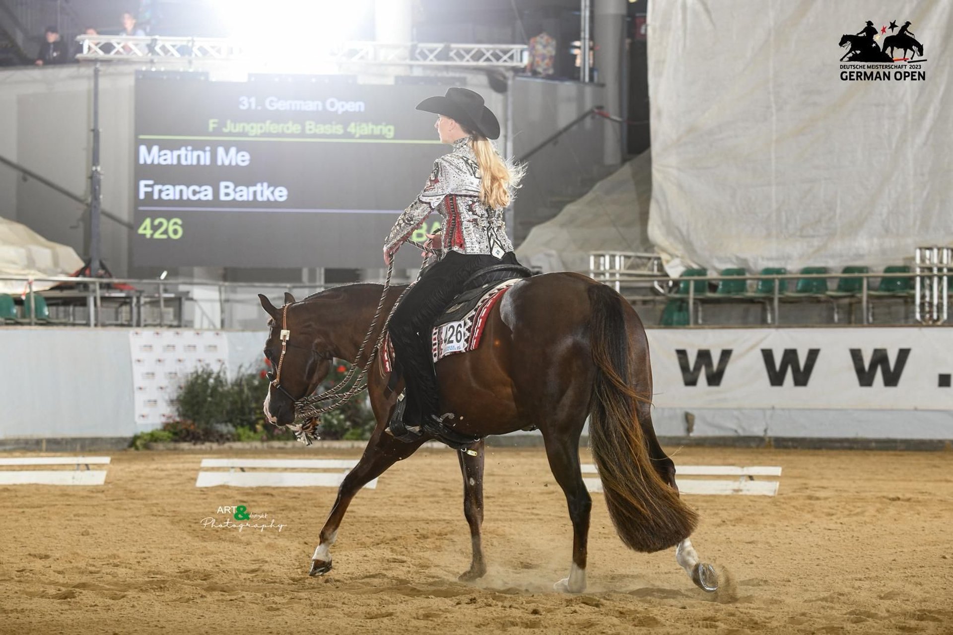Martini Me, Dunkelfuchs Quarter-Horse-Stute, Impression 3