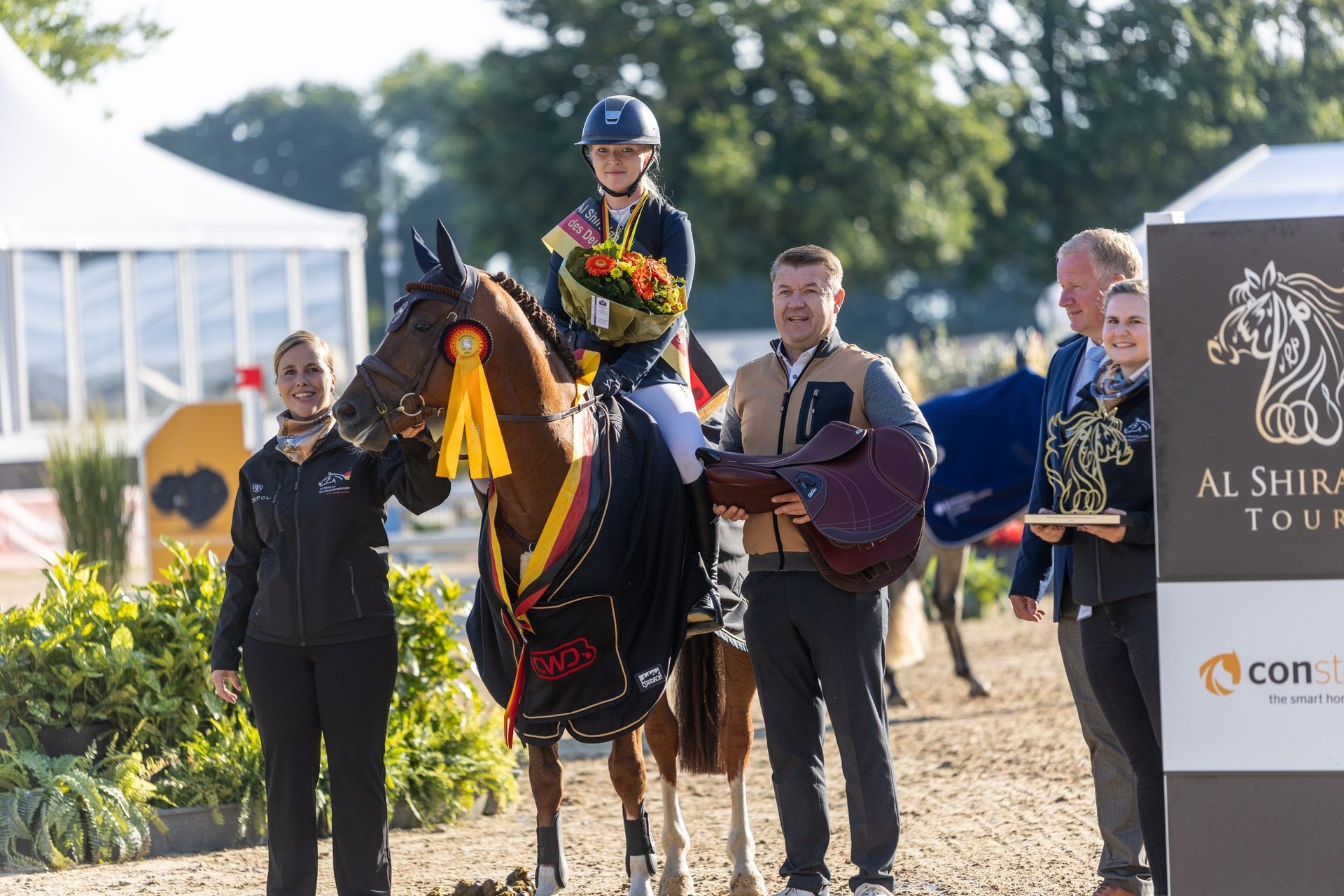 German Riding Pony Ranch German Riding Pony Stallion Chestnut-Red in Coesfeld
