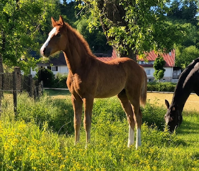 Westfale, Hengst in Borchen